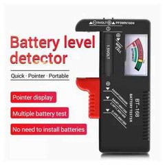 Battery Tester Checker Universal For AA AAA C D 9V 1.5V Button Cell Batteries
