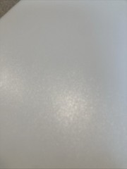 Off White HDPE Starboard, Marine Grade Plastic Sheet 3/4″ x 11.5″ x 23.8″