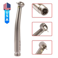 Pieza de mano LED turbina alta velocidad fibra óptica dental estilo NSK 2 Holes