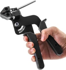 Cable Tie Gun, Stainless Steel Zip Tie Tightener Wrap Tool, Self-locking Meta…