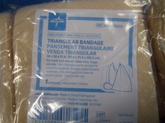 MEDLINE TRIANGULAR BANDAGES 36X36X51″ X12 NEW OLD STOCK FREE SHIPPING