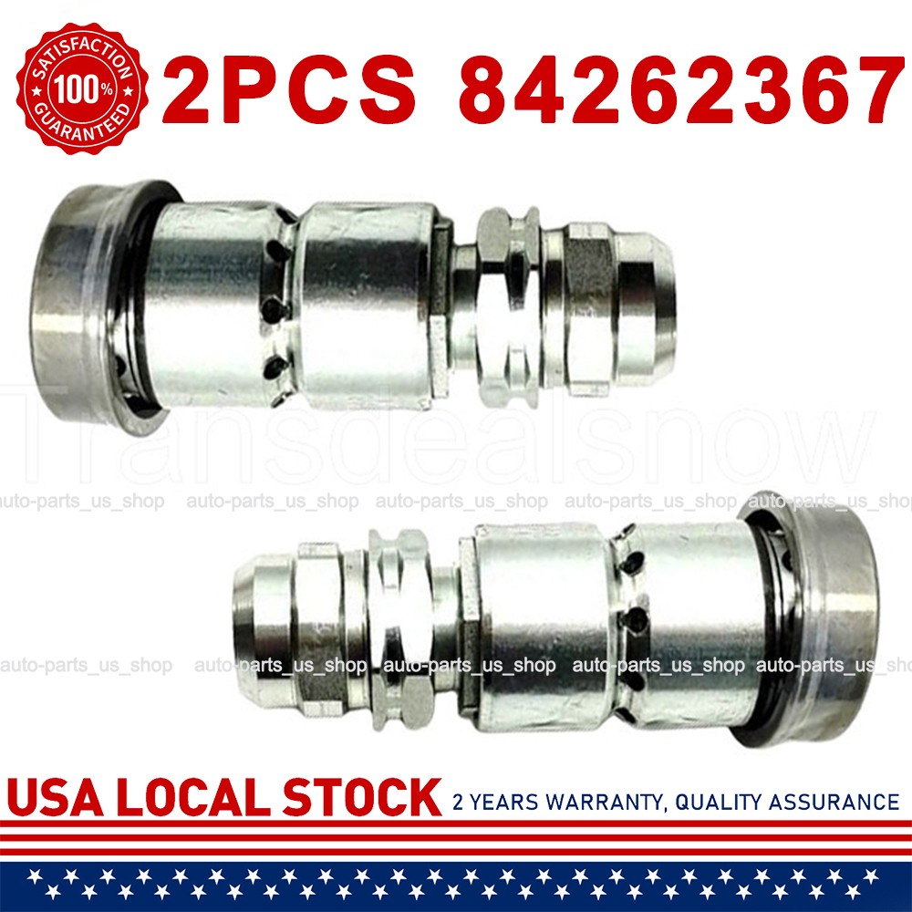 2× Hydraulic Coupler Cartridge for Case For IH For 84262367 Compatible Tractors