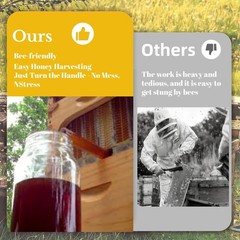 Automatic Beehive Starter Kit Cedarwood Beekeeping Box with 7pcs Auto Bee Frames