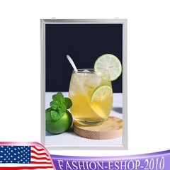 24×36″ / 18×24″ LED Backlit Movie Poster Art Picture Frame Light Box Wall Mount