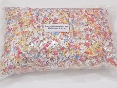 2.5-LB Multicolor Recycled & Shredded PP5 Polypropylene (PP) #10