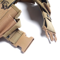 Tactical Police Security Guard Modular Law Enforcement Equipment Duty Belt TAN