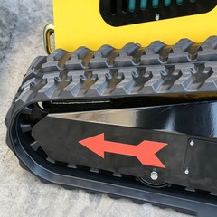 Mini Skid Steer Loader 13.5HP Runtong Engine Compact Stand On Loader Bucket EPA