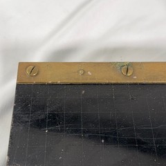 Eastman No 10 Cast Iron Guillotine Paper Cutter Trimmer 10×10 Vintage Brass
