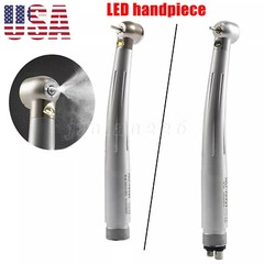 E-Type Dental High Speed LED Handpiece Standard Head Push 2/4Hole CE