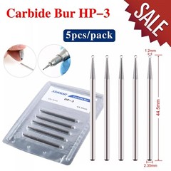Dental Burs HP 1/2/3/4/8 Round Tungsten Carbide 2.35mm for Straight Handpiece