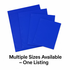 Blue Plastic Mailing Bags Poly Mailers Self Seal Shipping Envelopes – All Sizes