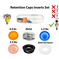 Overdenture Locator Abutment 1-6.0mm GH Male Cap Inserts For NEODENT GRAND MORSE