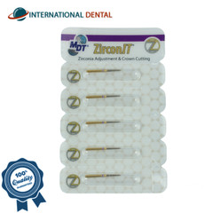 Dental MDT ZirconIT Gingival Curettage ADJ Diamond FG Z298 Burs Remove Material
