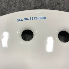 THERMO SCIENTIFIC 5312-0230 Nalgene 230mm Ceramic Metal Desiccator Plate