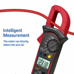 Digital Multimeter Tester AC DC Volt Ohm Amp Clamp Meter Auto Range Handheld T1