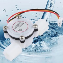 1Pcs Water Hall Effect Sensor Control Flowmeter G1/4 For Water Cooler