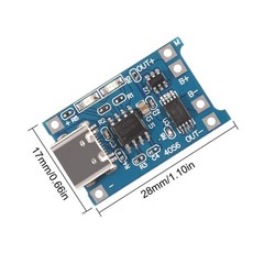 AITRIP 10pcs TP4056 Type-c USB 5V 1A 18650 Lithium Type-C 10PCS