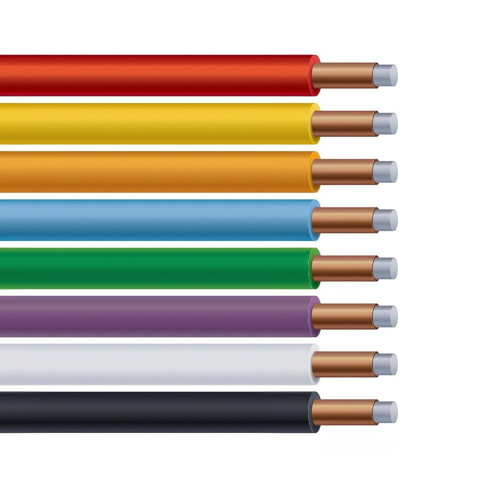 14 AWG Solid Copper Clad Steel PE-30 Tracer Wire HDHMWPE Insulation 30V