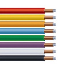 14 AWG Solid Copper Clad Steel PE-30 Tracer Wire HDHMWPE Insulation 30V