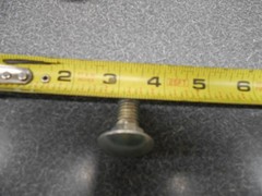 Carriage Bolt 1/2″ x 1.00″. Carriage Bolts. (LOT OF 20), Grade 2, Coarse. NOS!