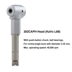 BEING Dental Contra Angle INTRA Head Fit CA 2.35mm FG 1.6mm Bur KAVO Push button