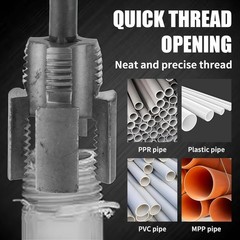4 in 1 Water Pipe Wrench, Universal Pipe Opener for PVC Pipes, Integrated Intern