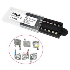 PROB Orthodontic Dental Brackets Braces Mini Standard Roth MBT.022/.018 Hooks