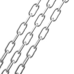 VEVOR Zinc Plated Proof Coil Chain Carbon Steel Chain Sling 3/16″ x 100′ 1100lbs