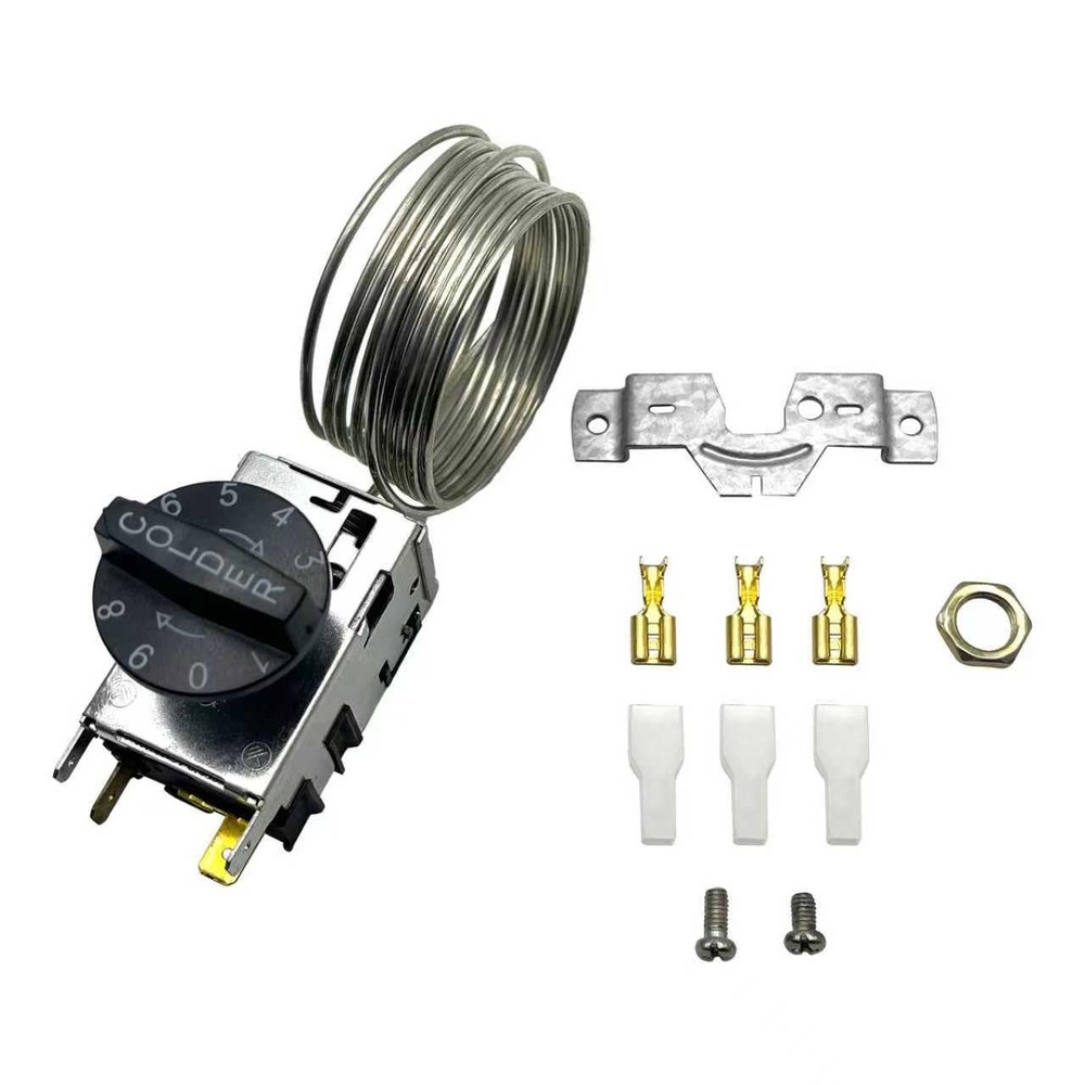 800366 Temp Control Kit Fits for True Refrigeration Replace 077B6806, black