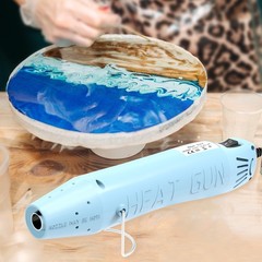 Heat Gun for Crafting, Mini Hot Air Gun Tool for Epoxy Resin, Shrunk Wrapping…