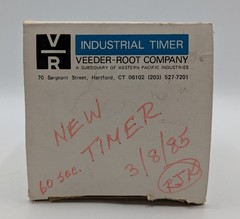 Industrial Timer Veeder-Root CH-1Min 60 Second Timer NOS