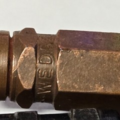2 CLECO WEDGE LOCKs 1 MONOLOCK, 1 regular, sheet metal FASTENER as shown