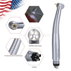 2/4Hole Dental LED E-generator Handpiece 5*Light Bulb High Optical Turbine Y1M