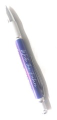 10 Executive Misprint Metal Click Pens ARUBA INFINITY ♾️Hub Pen Lot WHITE PURPLE