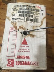 330’ of Coleman Cable 18/2 Signal Electronic Cable 95214