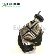 4″ Inch Tilting Rotary Table With 100 mm Self Centering Chuck And Backplate USA