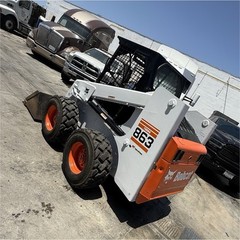 Bobcat 863 Wheeled Skid Steer Loader, Large Radial Lift, Bucket, 3521.5 hrs