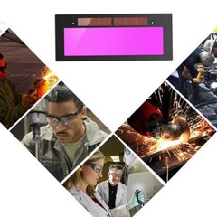 Auto Solar Darkening Welding Helmet Lens Goggles Helmet Automation Filter 108mm