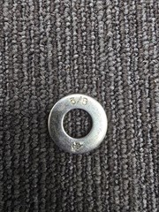 (QTY 75) 6PU24: Screw 5/8 In Steel Through Hardened Zinc Yellow 0.656 In Dia.