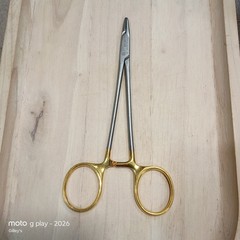 AESCULAP BM016R Durogrip Crile-Wood TC Needle Holder 5.75″ Tungsten Carbide