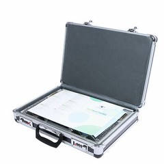 UCanSee 104pcs Optical Trial Lens Set Metal Rim Plastic Frame Aluminum Case