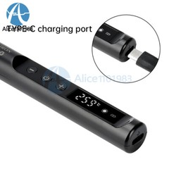 Portable Digital USB Smart Temperature Adjustable Soldering Iron 800mAh Battery