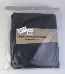 Large Black Cavas POLICE Logo Equipment Gear Bag Rothco 8116