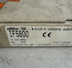 IFM IF5800 IF-3004-BPKG Efector Inductive Proximity Sensor