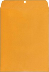 100-Pack 10″ x 13″ Gummed Seal Kraft Mailing Envelopes – Secure and Reliable