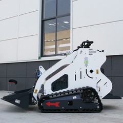 13.5HP Mini Track Skid Steer Loader, 2-Cylinder Gas Engine, USA Free Shipping