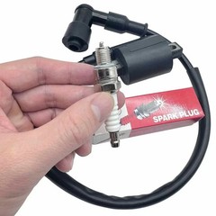 Ignition Coil and Spark Plug for 50cc 90cc 110cc 125cc 150cc 200cc 250cc ATV