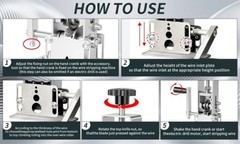 Manual Electric Wire Stripping Machine Cable Stripper Crank Scrap Copper Cutter