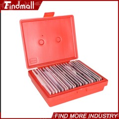 Findmall 1/32″X 6″ Steel Parallel 20 Pairs Set 0.0001″ Hardened Ultra Thin Tool