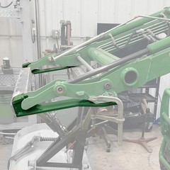 Tractor Loader Quick Tach Weld On Mounting Brackets For John Deere Steel Durable